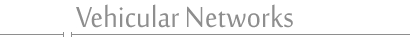 Vehicular Networks